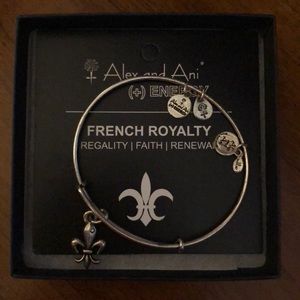 Alex and Ani French Symbol Charm Bracelet